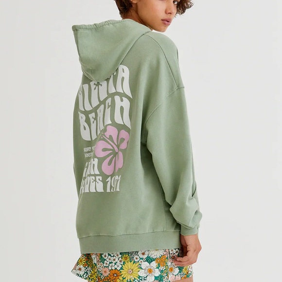 Pull And Bear Siesta Beach Hoodie 